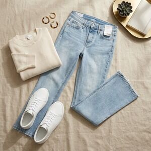 GAP Light Wash Blue Boot Cut Jeans